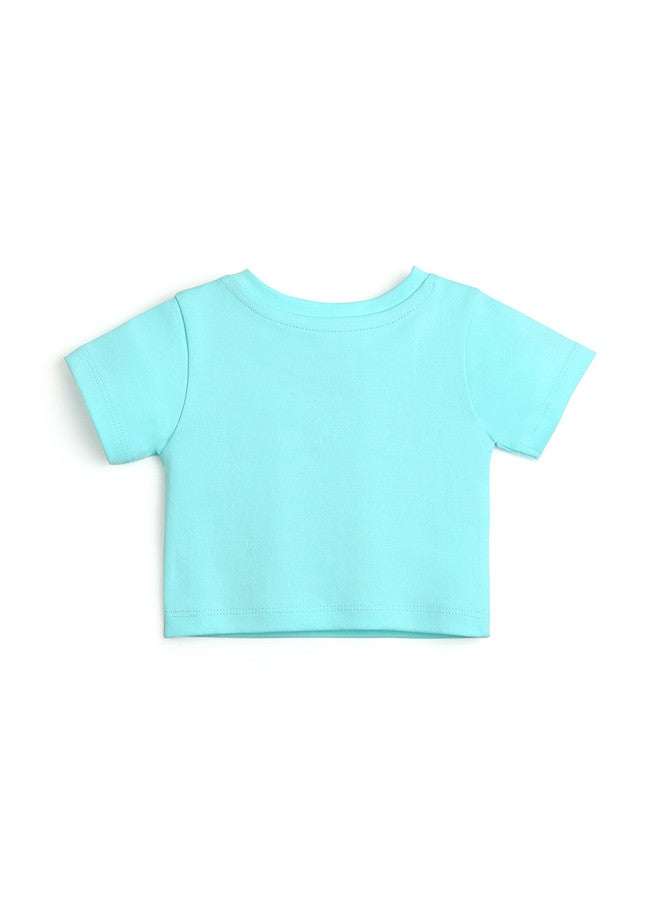 Bontots Infant Boys Organic Cotton T-Shirt with Abstract Print - Image 2